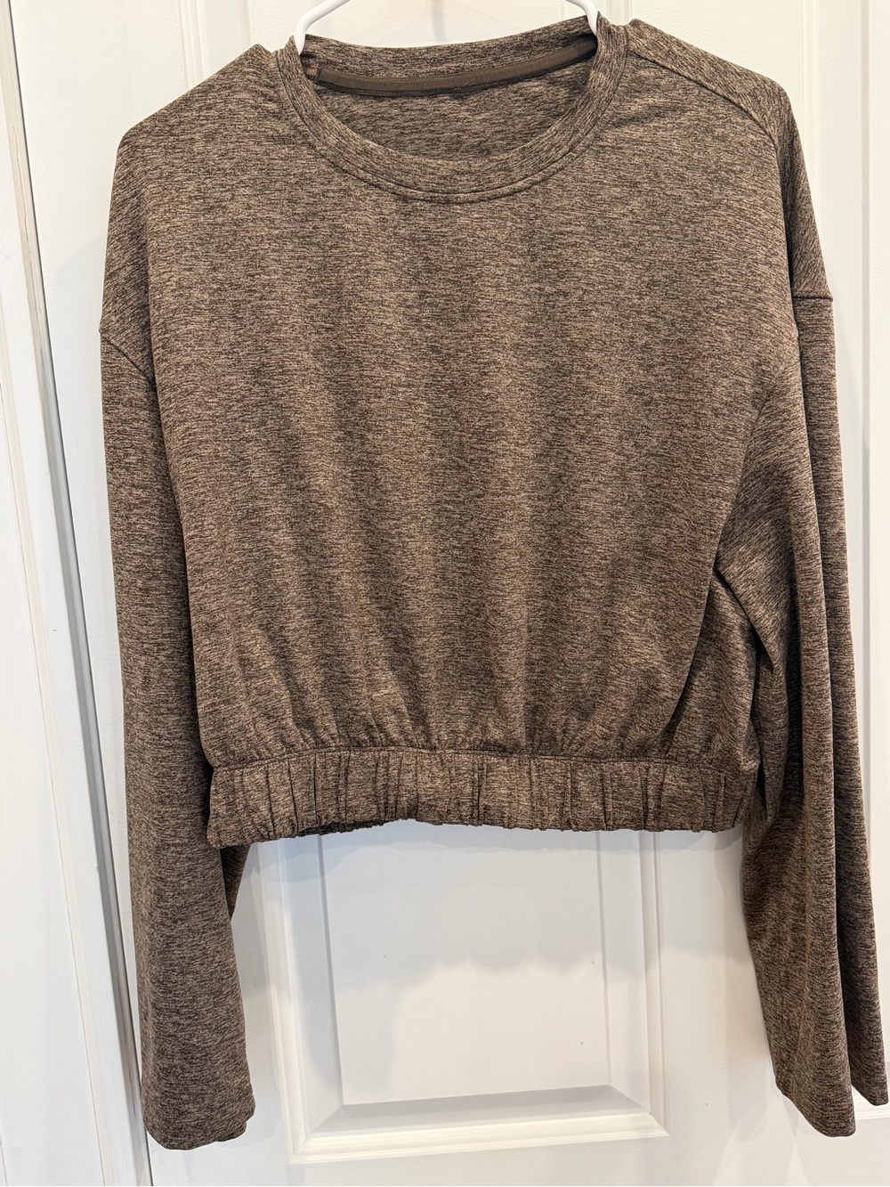Lululemon like new soft jersey relaxed crewneck pullover